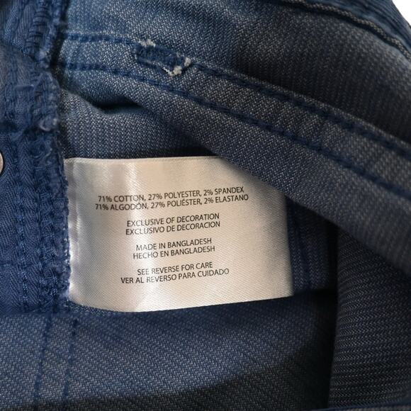 GAP Womens 4 Frayed Hem Corduroy Short in Ocean Blue NEW - Picture 10 of 11